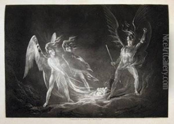 The Paradise Lost Oil Painting - John Milton