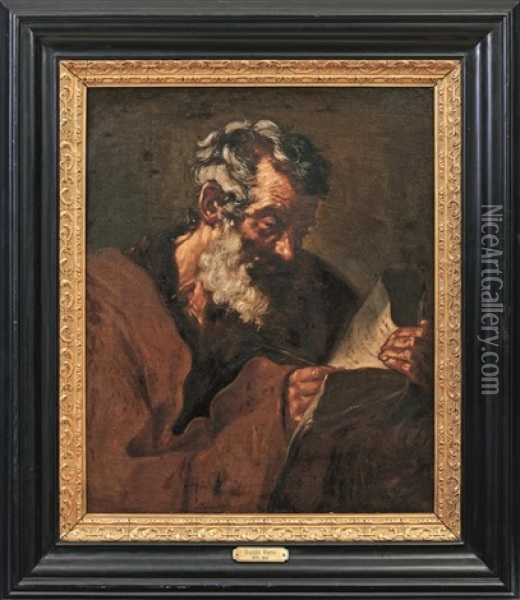 Der Evangelist Markus Oil Painting - Giacinto Brandi