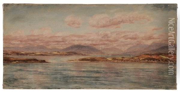 View Of Millport, Scotland Oil Painting - John Brett