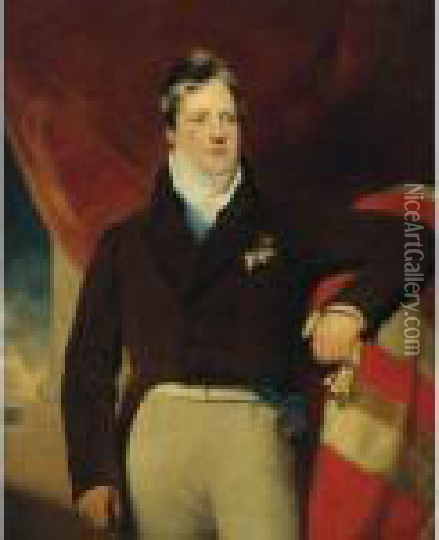 Portrait Of The Marquess Of Ely Oil Painting - Sir Thomas Lawrence
