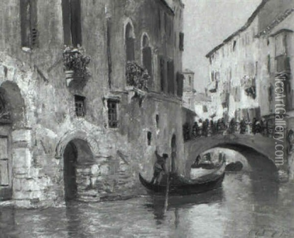 Venice Oil Painting - Sir David Murray