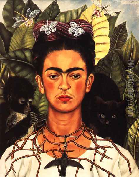 Ransom Research Center University Of Texas At Austin Oil Painting - Frida Kahlo