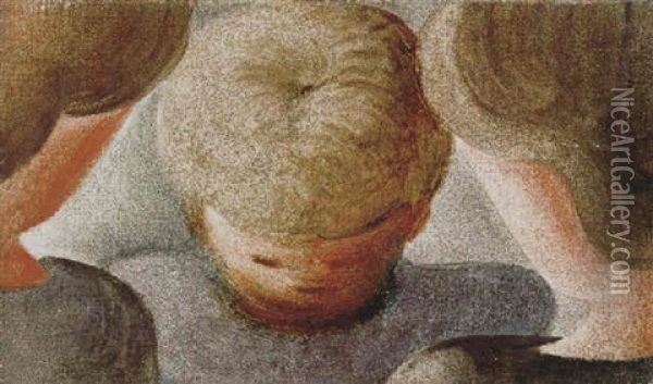 Drei Kopfe Oil Painting - Oskar Schlemmer