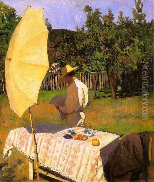 October 1903 Oil Painting - Karoly Ferenczy