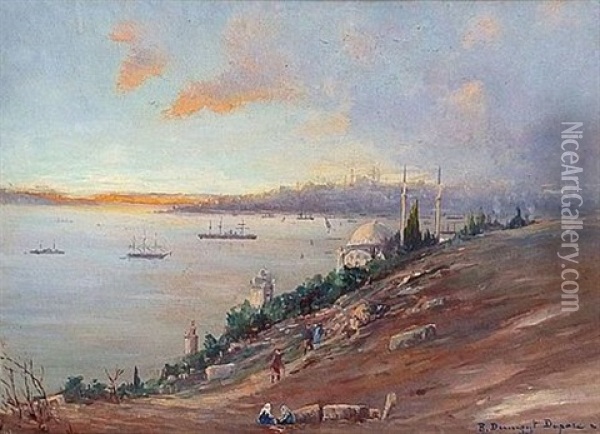 Vue D'istambul Oil Painting - Robert Dumont-Duparc