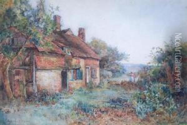 Milford, Surrey Oil Painting - Sidney Grant Rowe