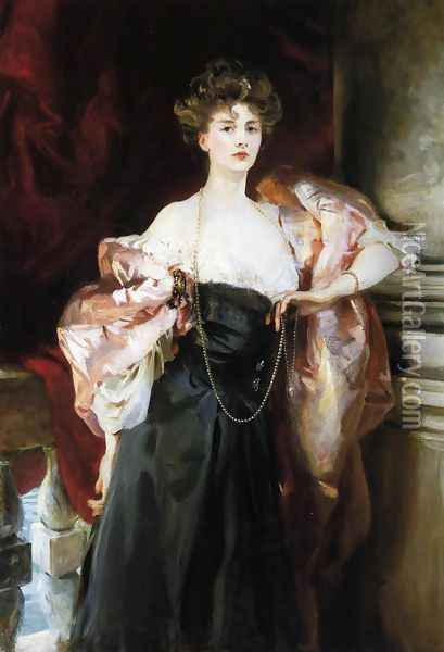 Lady Helen Vincent, Viscountess d'Abernon Oil Painting - John Singer Sargent