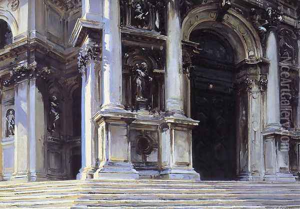 Santa Maria della Salute III Oil Painting - John Singer Sargent