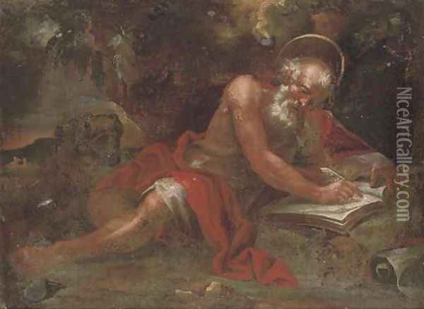 Saint Jerome 2 Oil Painting - Neapolitan School