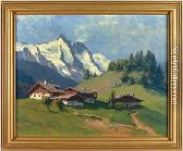 Kitzsteinhorn Oil Painting - Karl Ludwig Prinz