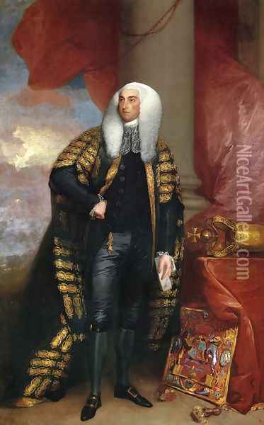 John Fitzgibbon Oil Painting - Gilbert Stuart