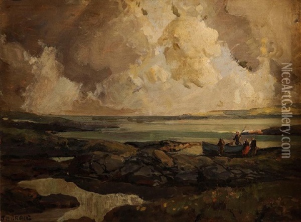 Distant Thunder Oil Painting - James Humbert Craig