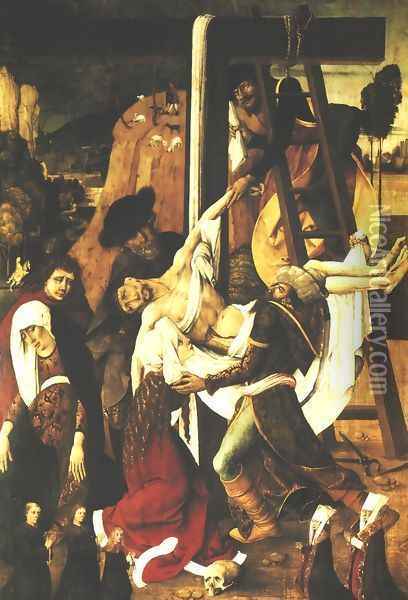 Deposition from the Cross Oil Painting - Unknown Painter