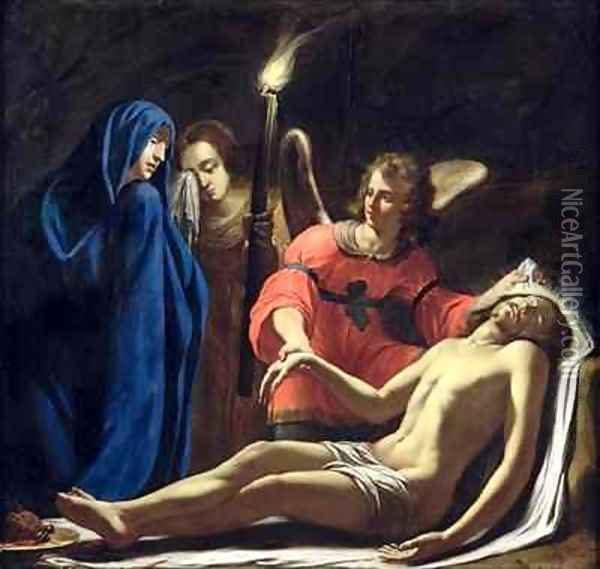 The Lamentation of Christ Oil Painting - Jean Daret