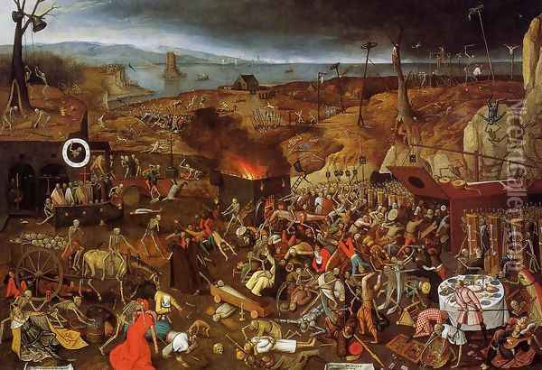 The Triumph of Death Oil Painting - Pieter the Elder Bruegel