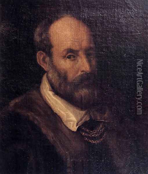 Paolo Veronese Oil Painting - Palma Vecchio (Jacopo Negretti)