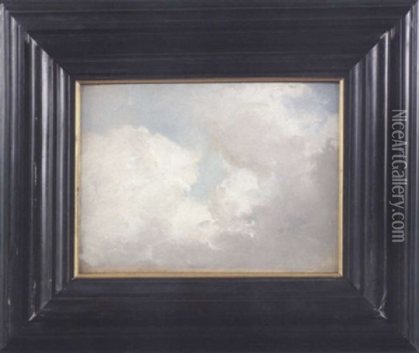 Wolkenstimmung Oil Painting - Albert Kappis