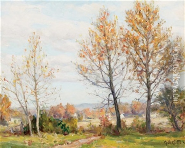 Autumn At Port Perry Oil Painting - Gertrude E. Spurr Cutts