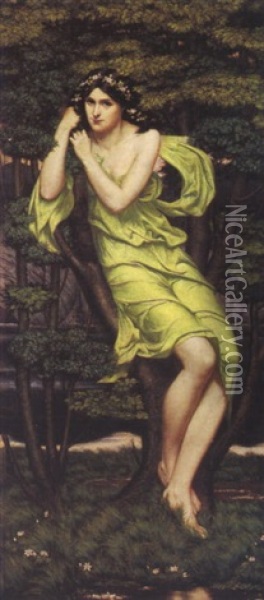The Wood Nymph Oil Painting - Sydney Harold Meteyard