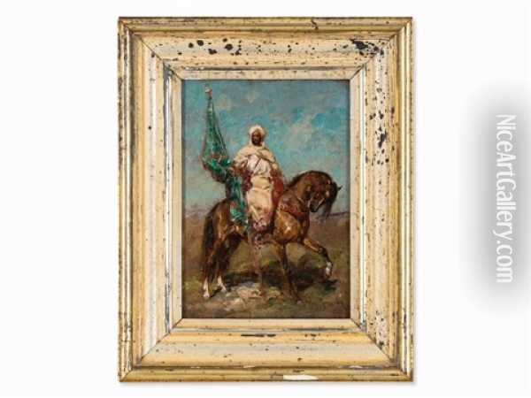 Oriental Riders Oil Painting - Henri Emilien Rousseau