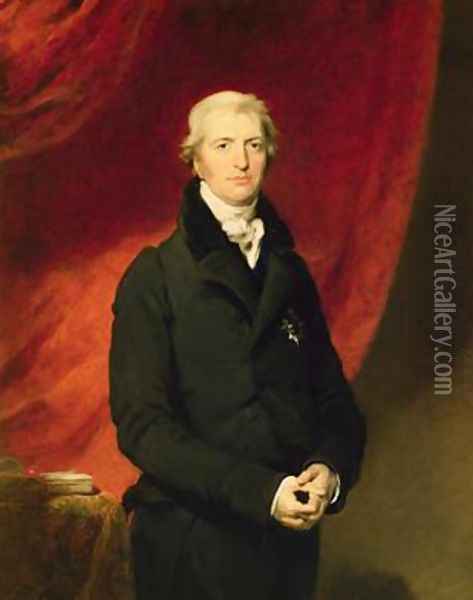 Robert Banks Jenkinson 2nd Earl of Liverpool 1770-1828 Oil Painting - Sir Thomas Lawrence