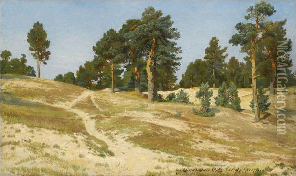 Sestroretsk Oil Painting - Ivan Shishkin