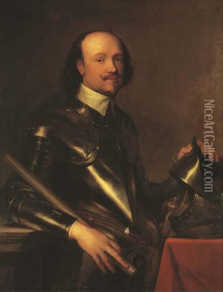 Portrait De Sir Kenelm Digby En Armure Oil Painting - Sir Anthony Van Dyck