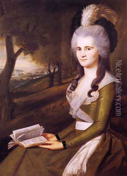 Esther Boardman I Oil Painting - Ralph Earl