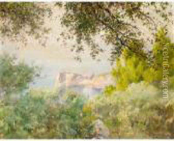 Vista De Mallorca Oil Painting - Eliseu Meifren i Roig