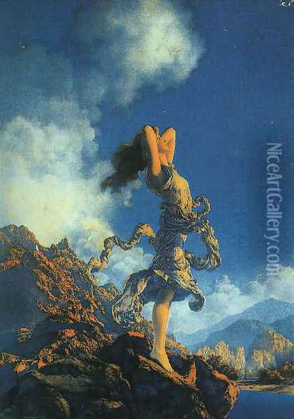Ecstasy Oil Painting - Maxfield Parrish