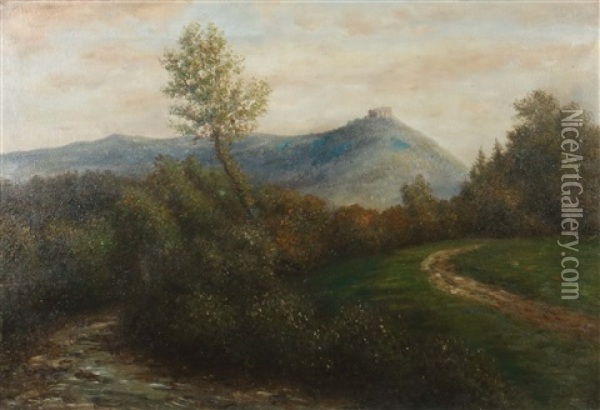 Herbst Auf Der Schwabischen Alb Oil Painting - Julius Kornbeck