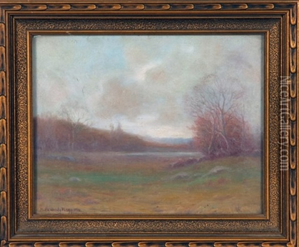 Landscape Oil Painting - H. Peabody Flagg