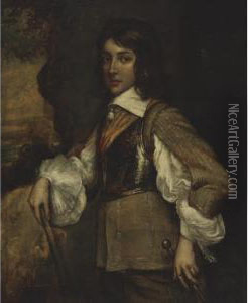 Portrait Of Henry, Duke Of Gloucester Oil Painting - Adriaen Hanneman