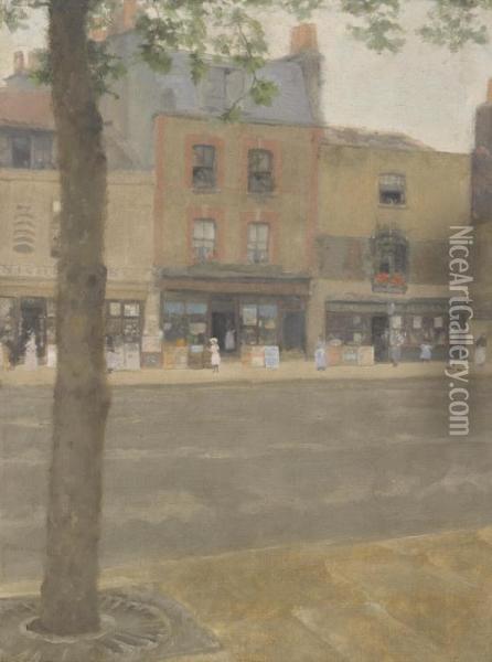 Kings Road, Chelsea Oil Painting - Paul Fordyce Maitland