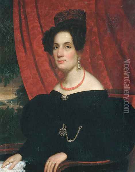 Mary Ann Garrits Oil Painting - Frederick R. Spencer
