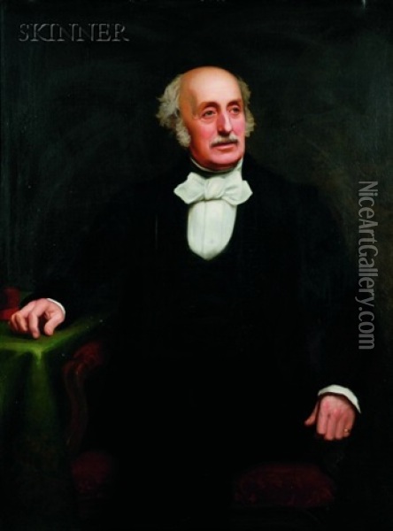 Portrait Of A Gentleman Oil Painting - John Collier
