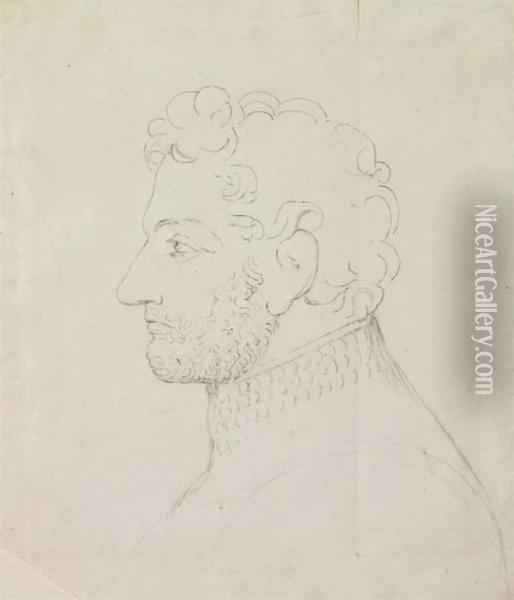 Portrait Of King Edward Iii Oil Painting - William Blake