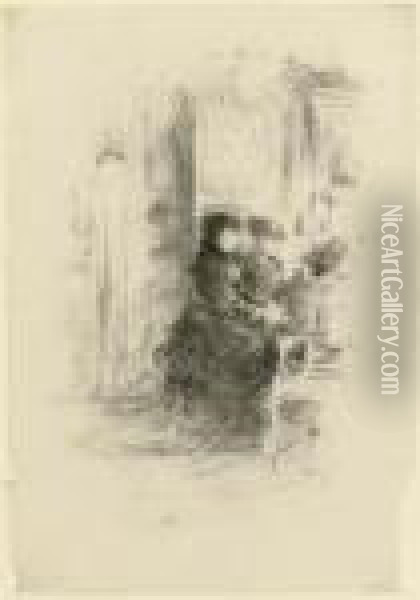 The Duet Oil Painting - James Abbott McNeill Whistler
