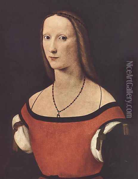 Portrait of a Woman 1500-06 Oil Painting - Lorenzo Costa