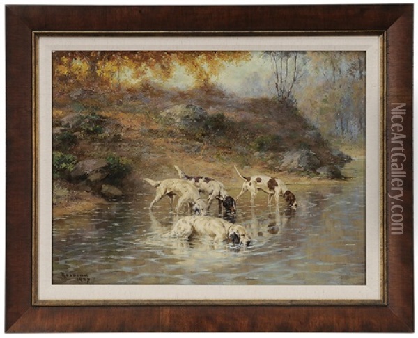 October Oil Painting - Percival Leonard Rosseau