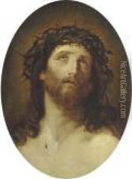 Christ Crowned With Thorns Oil Painting - Guido Reni