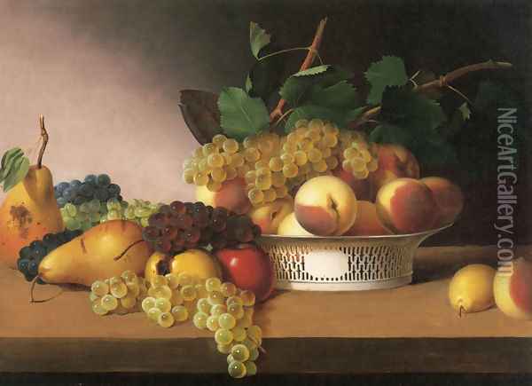 Still Life with Fruit II Oil Painting - James Peale
