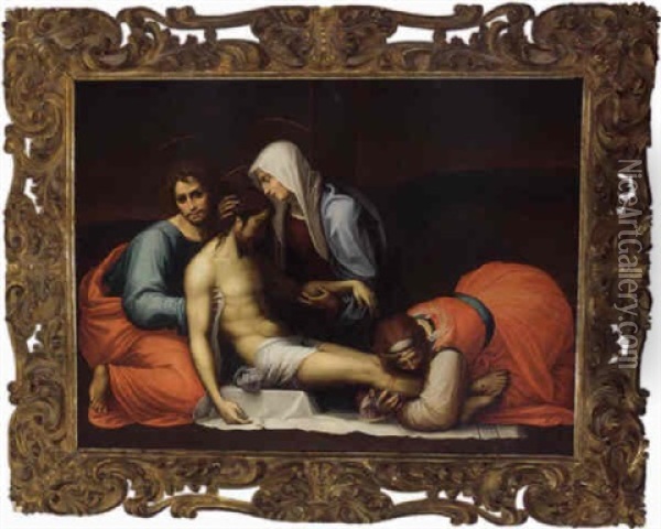 Pieta Oil Painting -  Fra Bartolommeo