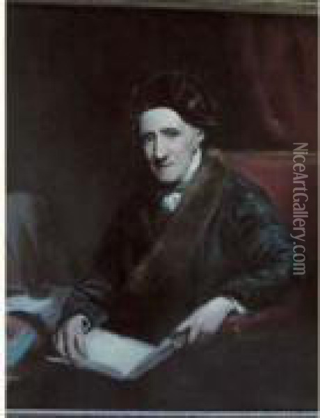 Portrait Du Peintre James Northcote Oil Painting - John Jackson