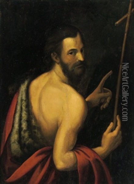 San Giovanni Battista Oil Painting - Cristofano Allori