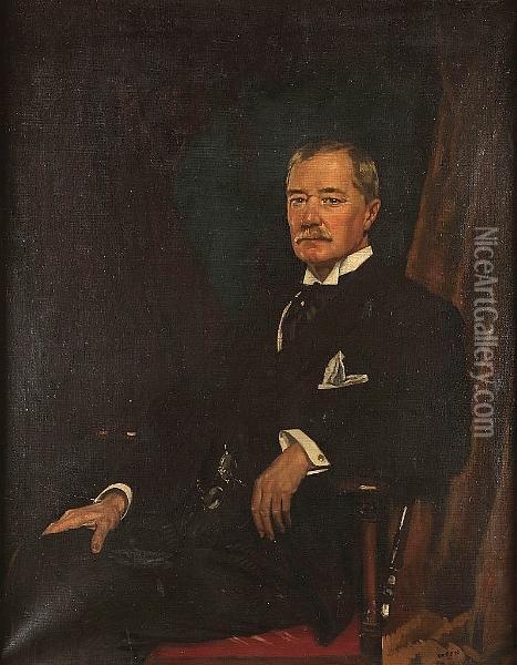 Portrait Of Oil Painting - Sir William Newenham Montague Orpen