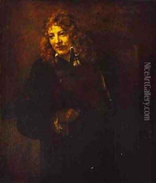 Portrait Of Nicolas Bruyningh 1652 Oil Painting - Harmenszoon van Rijn Rembrandt