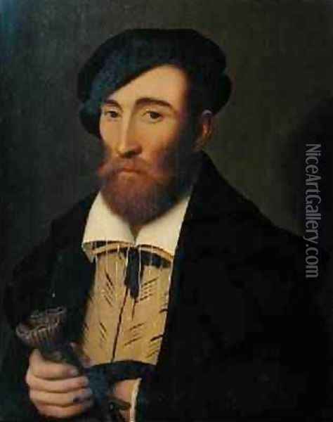 Portrait of a Man Oil Painting - Nicolas Neufchatel