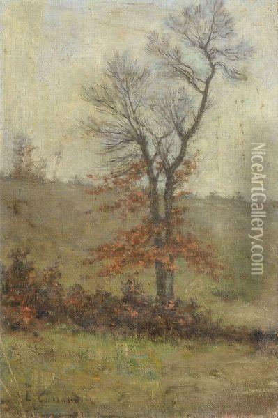 L'arbre Oil Painting - Louis Hilaire Carrand