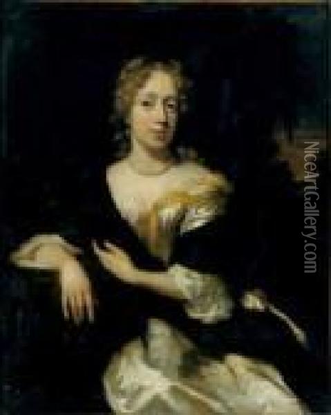 Portrait De Femme Oil Painting - Nicolaes Maes